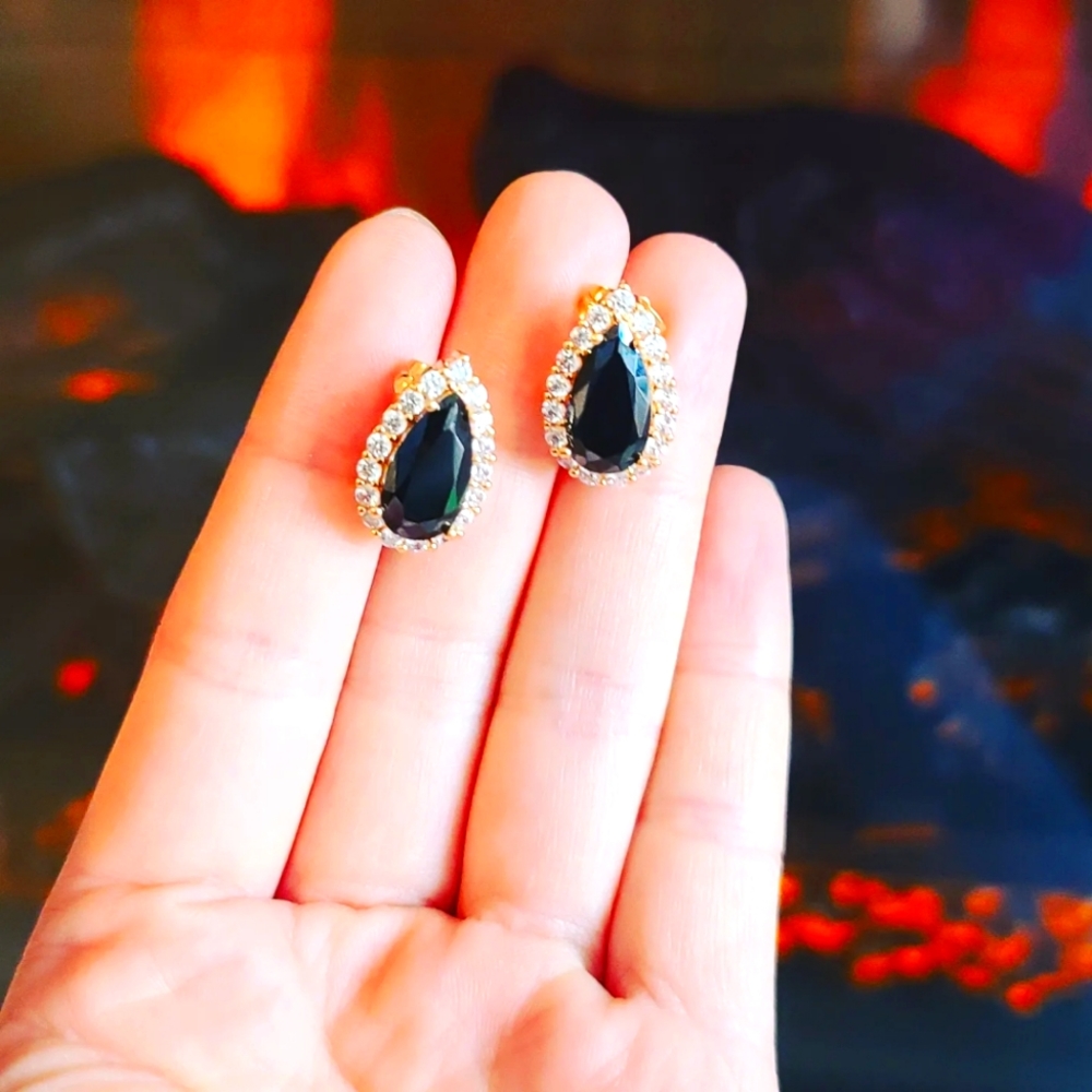 Zirconia earring